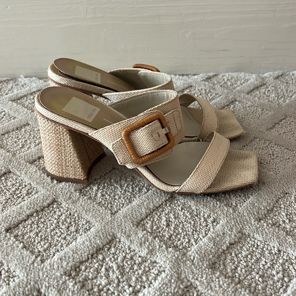 Dolce Vita Paca woven block heels